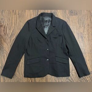 rag & bone Black Women's Tailored Sadie Ponte Blazer Jacket Size 12